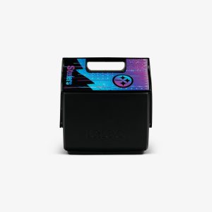 NFL Neon Pittsburgh Steelers Little Playmate   7 Qt Cooler