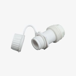 Threaded Drain Plug Assembly With Plastic Tethered Cap
